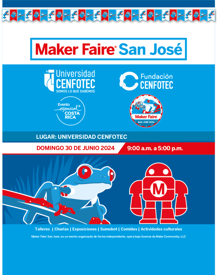 afiche_PROCOMER_Maker-Faire-2024